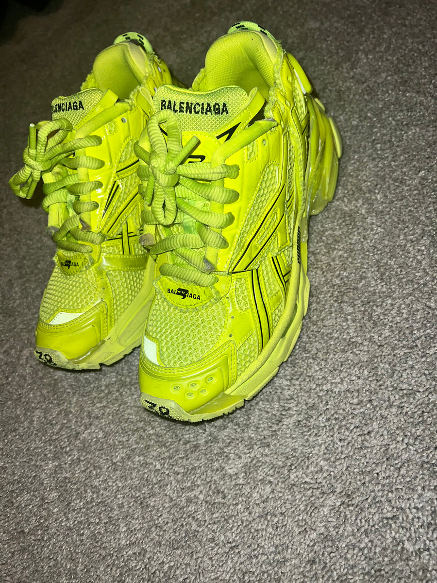 Balenciaga shoes neon hotsell