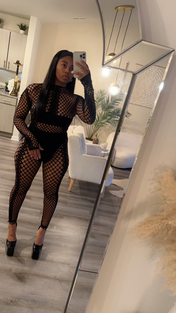 Black pop out set