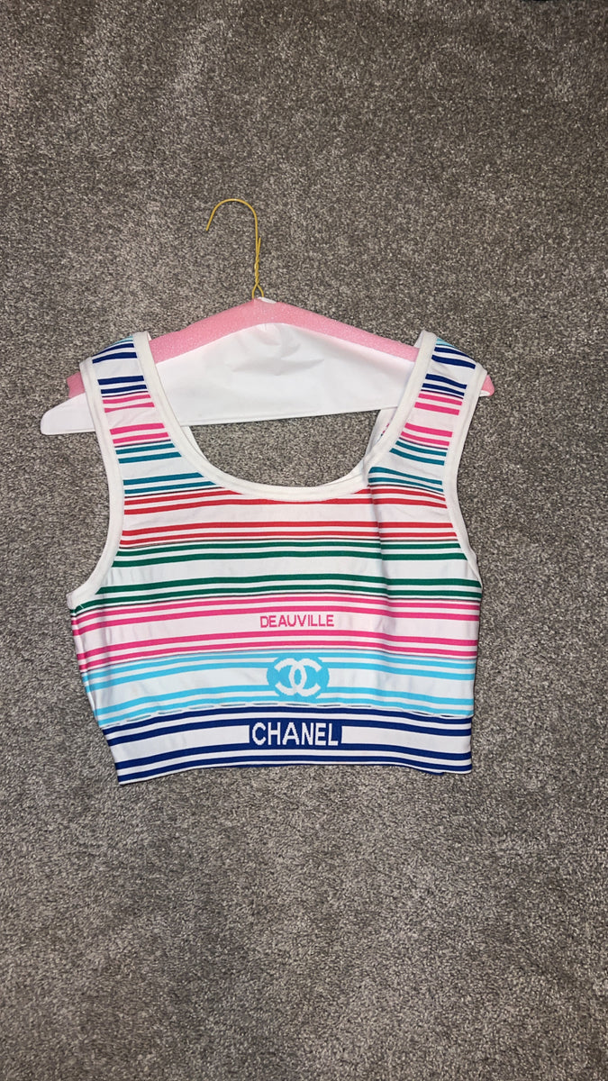 CHANEL Logo Top In Women's Tops & Blouses for sale